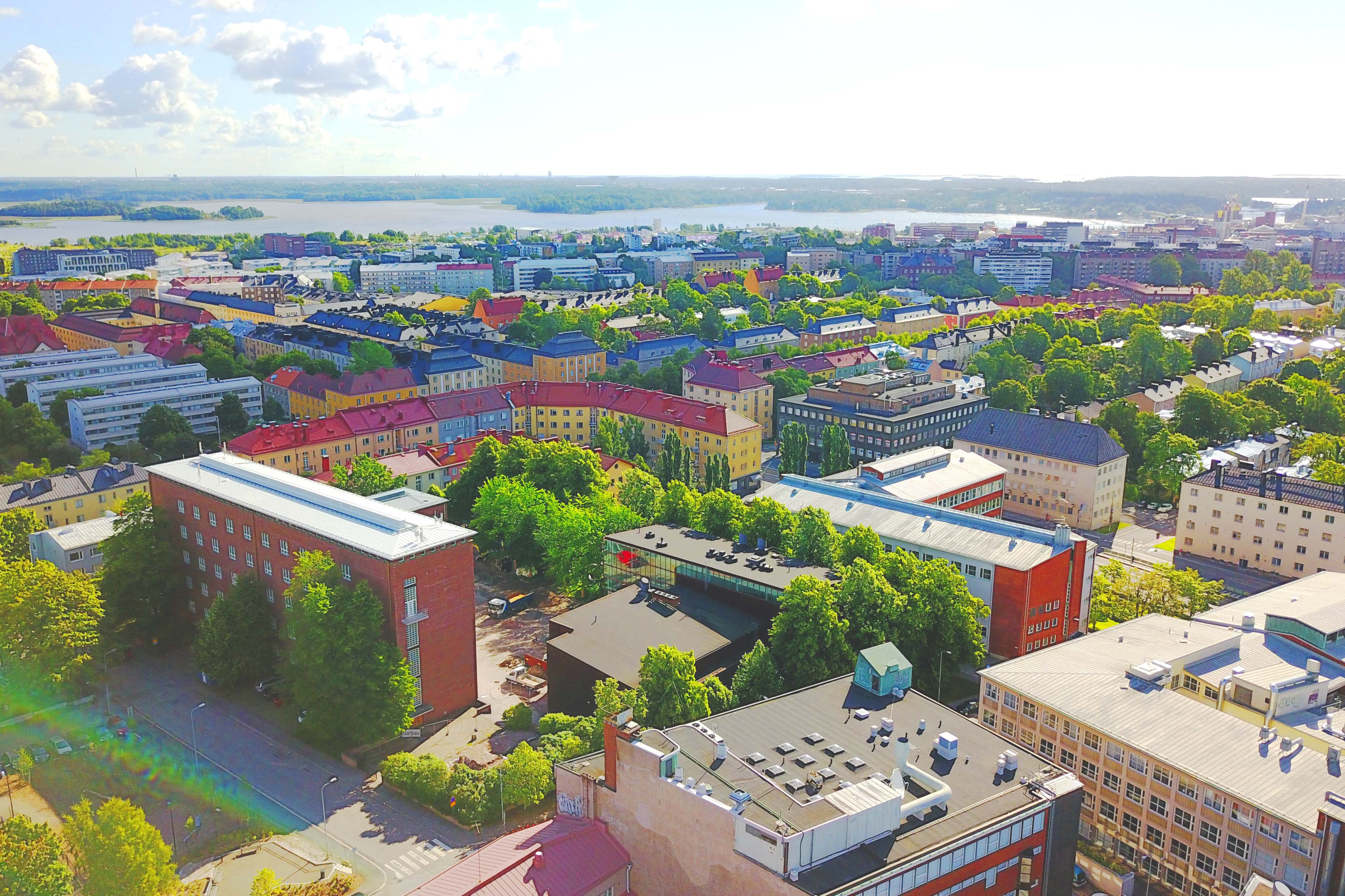 Fall Production ilmakuvaus